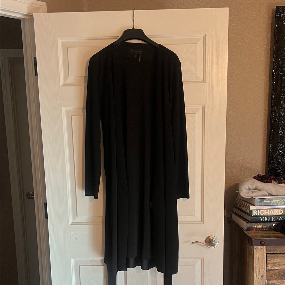 Elegant Black Women's Cardigan